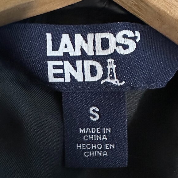 Lands' End Women's 3-in-1 Systems Jacket & Vest Size S Black Water Resistant NEW - Picture 3 of 15